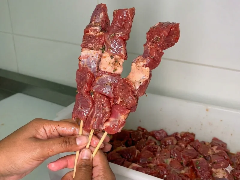 Montagem e apresentação